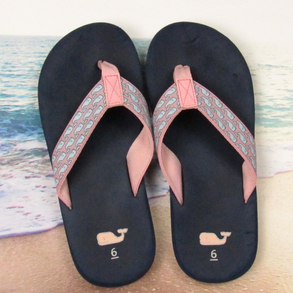 Vineyard Vines Shoes - Vineyard Vines Whale Flip-Flops 6